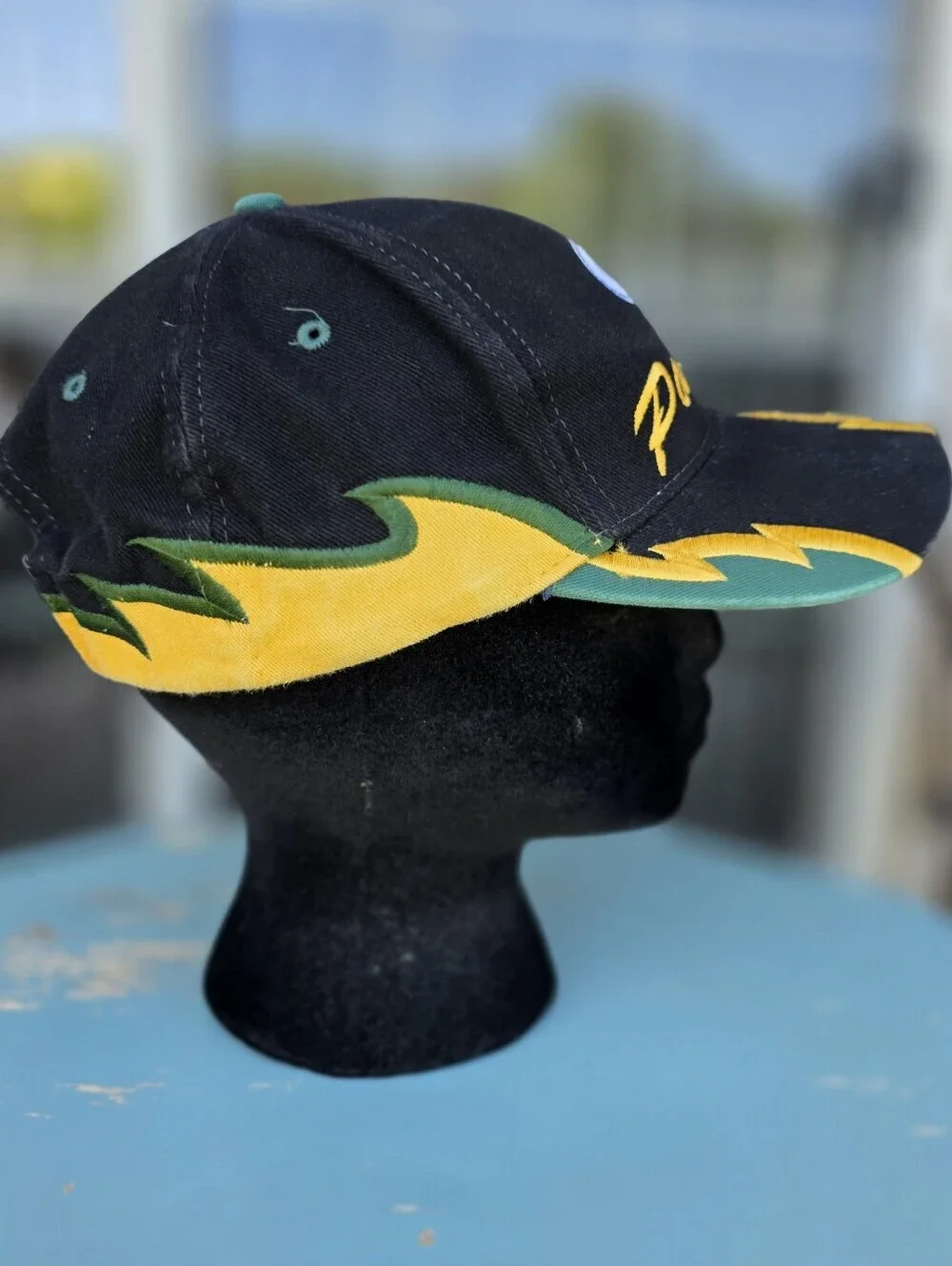 Vintage 90s Green Bay Packers Snapback Hat